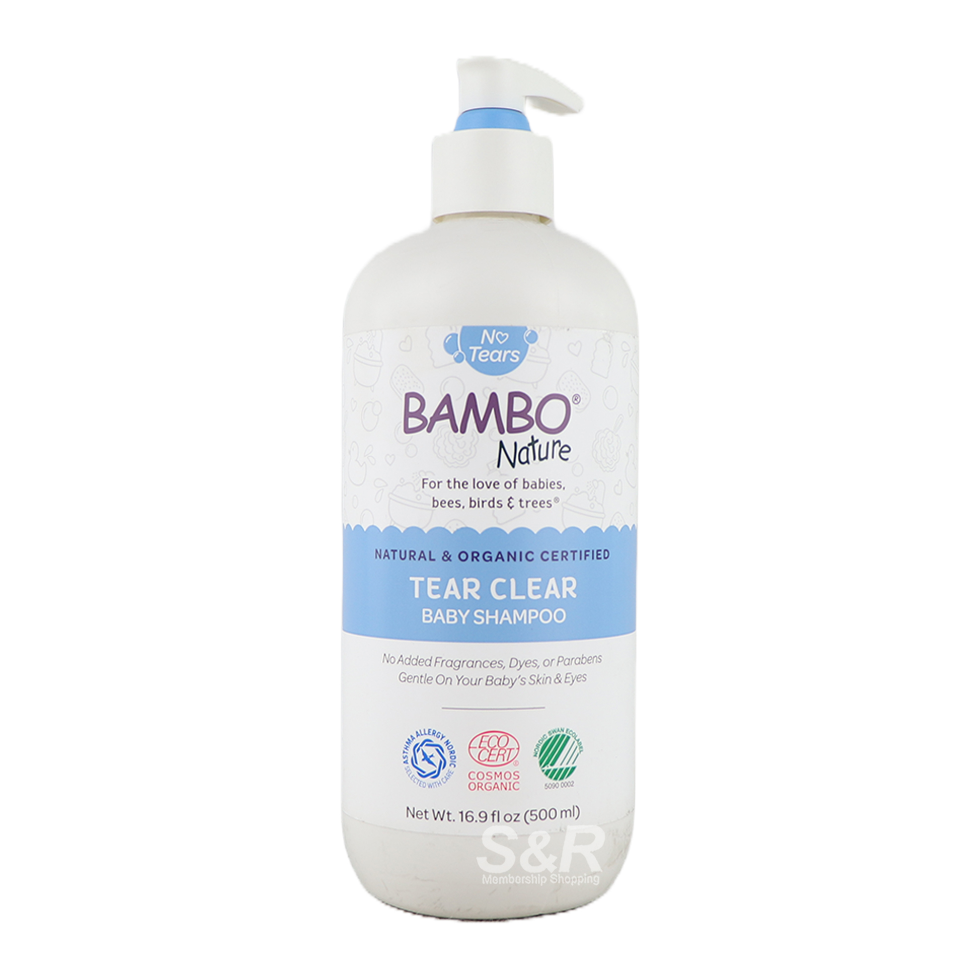 Bambo Nature Tear Clear Baby Shampoo 500mL